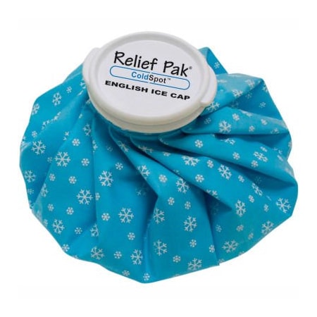 Relief Pak® English Ice Cap Reusable Ice Bag, 9 Diameter, Case Of 12